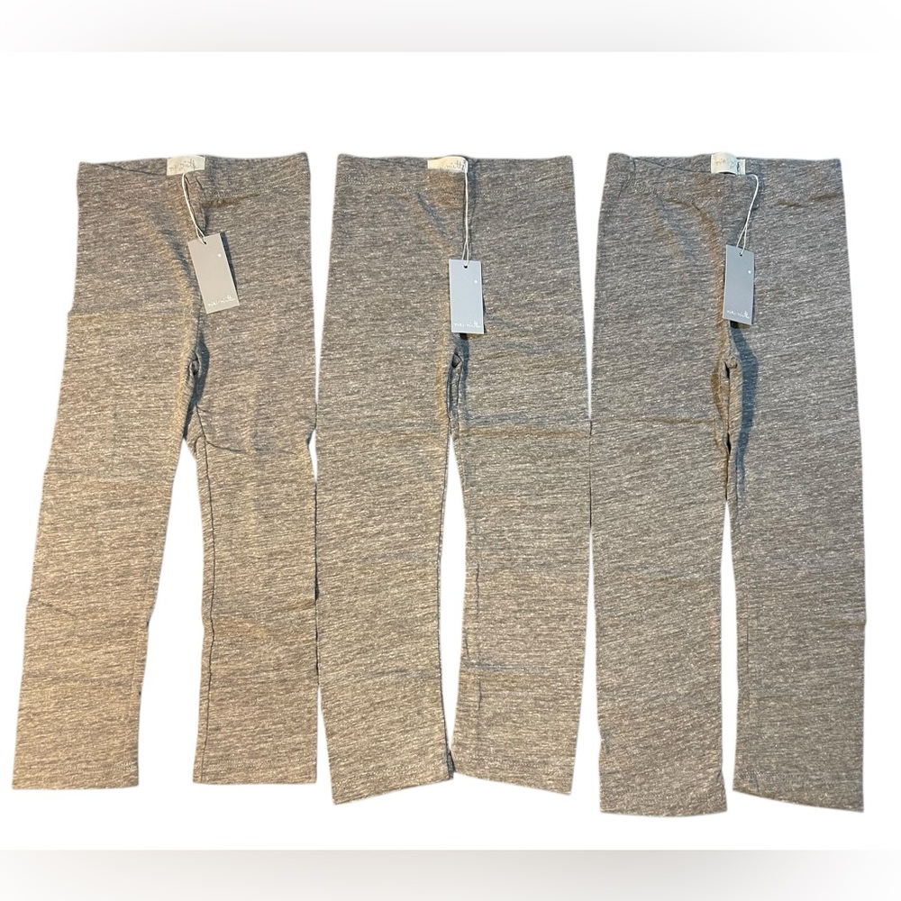 Miki Miette Bundle of 3 Gray‎ Leggings NWT Girls Size 2T